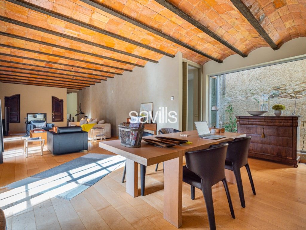 Sala de estar de Casa o chalet en venta en Tiana con Jardín privado