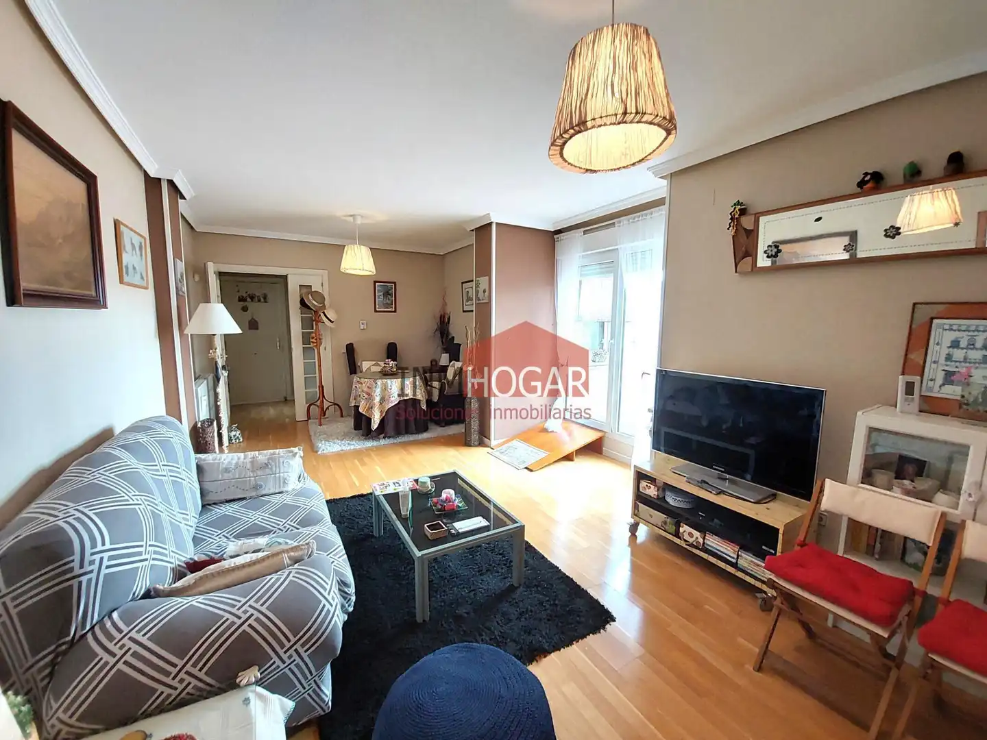 Sala de estar de Piso en venta en Ávila con Calefacción, Terraza y Amueblado