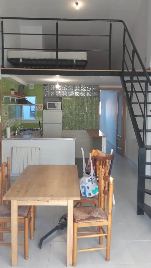 Cuina de Àtic en venda en Mataró amb Terrassa, Moblat i Balcó