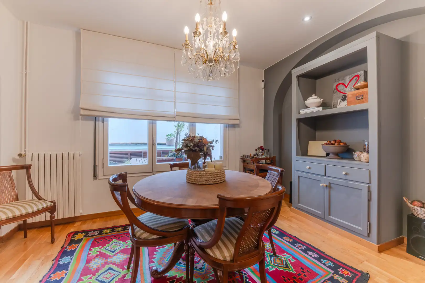 Esszimmer von Wohnung zum Verkauf in Girona mit Heizung und Terrasse