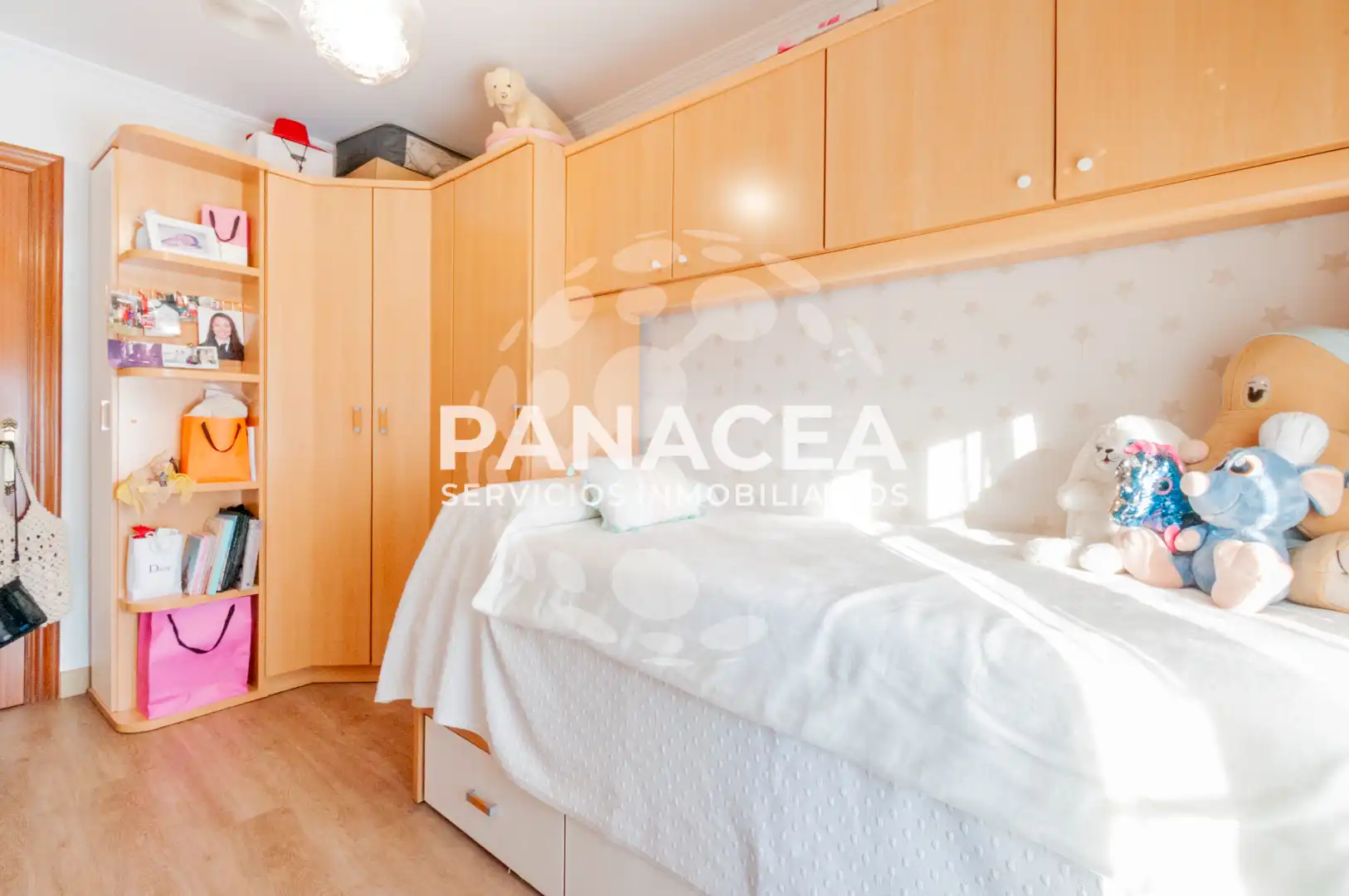 Bedroom of Flat for sale in Roquetas de Mar  with Air Conditioner, Furnished and Oven