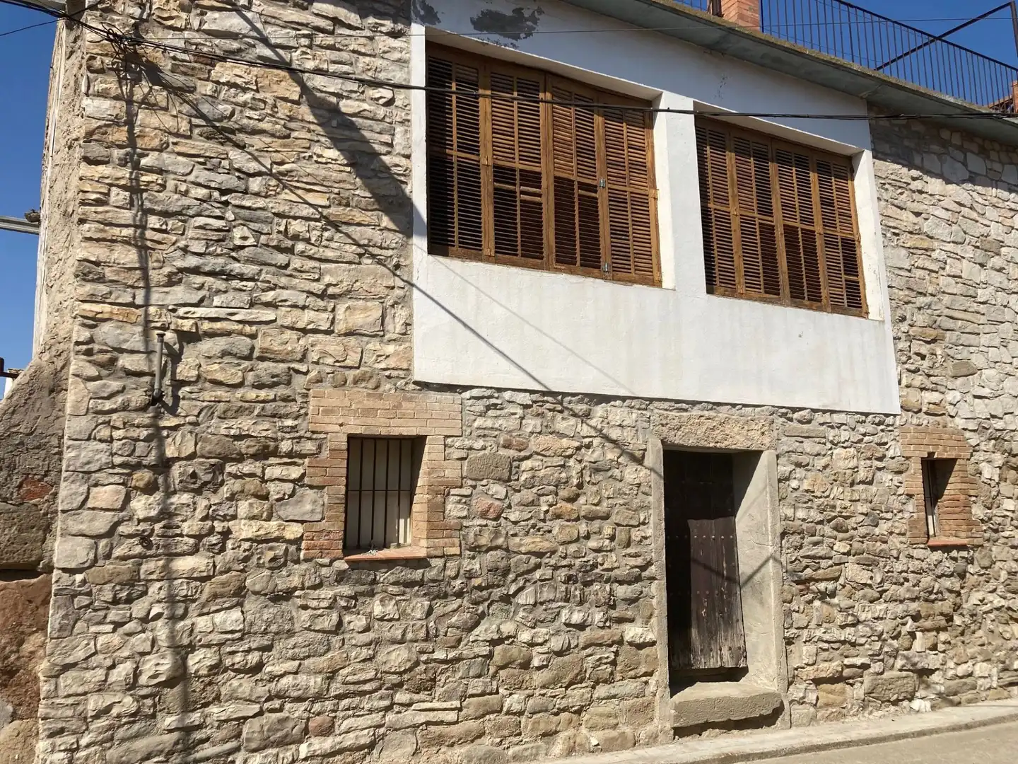 Vista exterior de Casa o chalet en venta en Bellcaire d'Urgell con Jardín privado