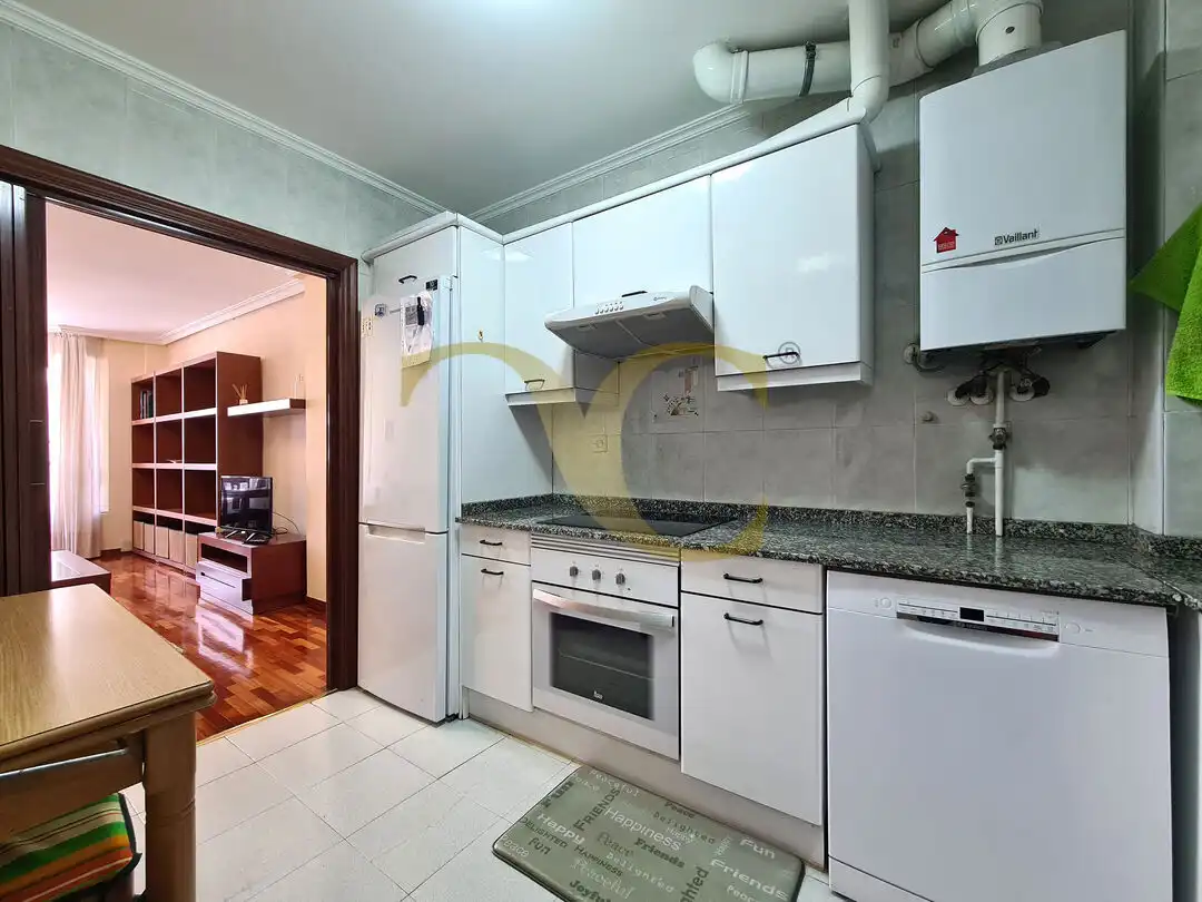 Kitchen of Apartments for sale in Oviedo   with Heating and Furnished