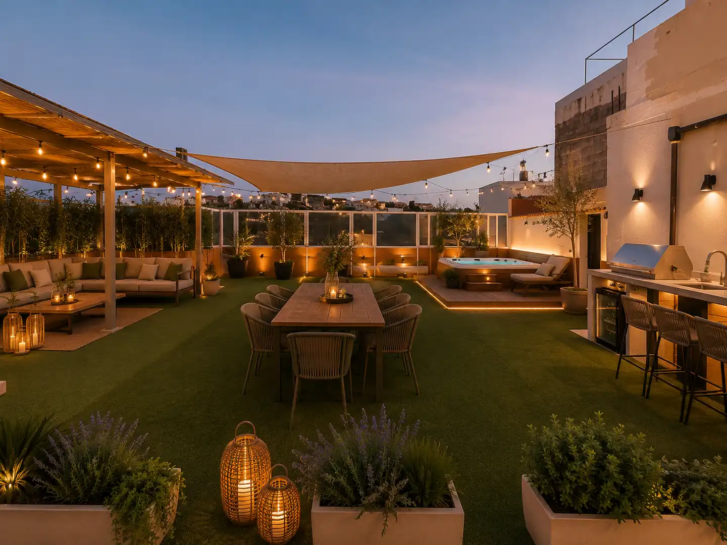 Terraza de Casa adosada en venta en Las Palmas de Gran Canaria con Parquet, Terraza y Trastero