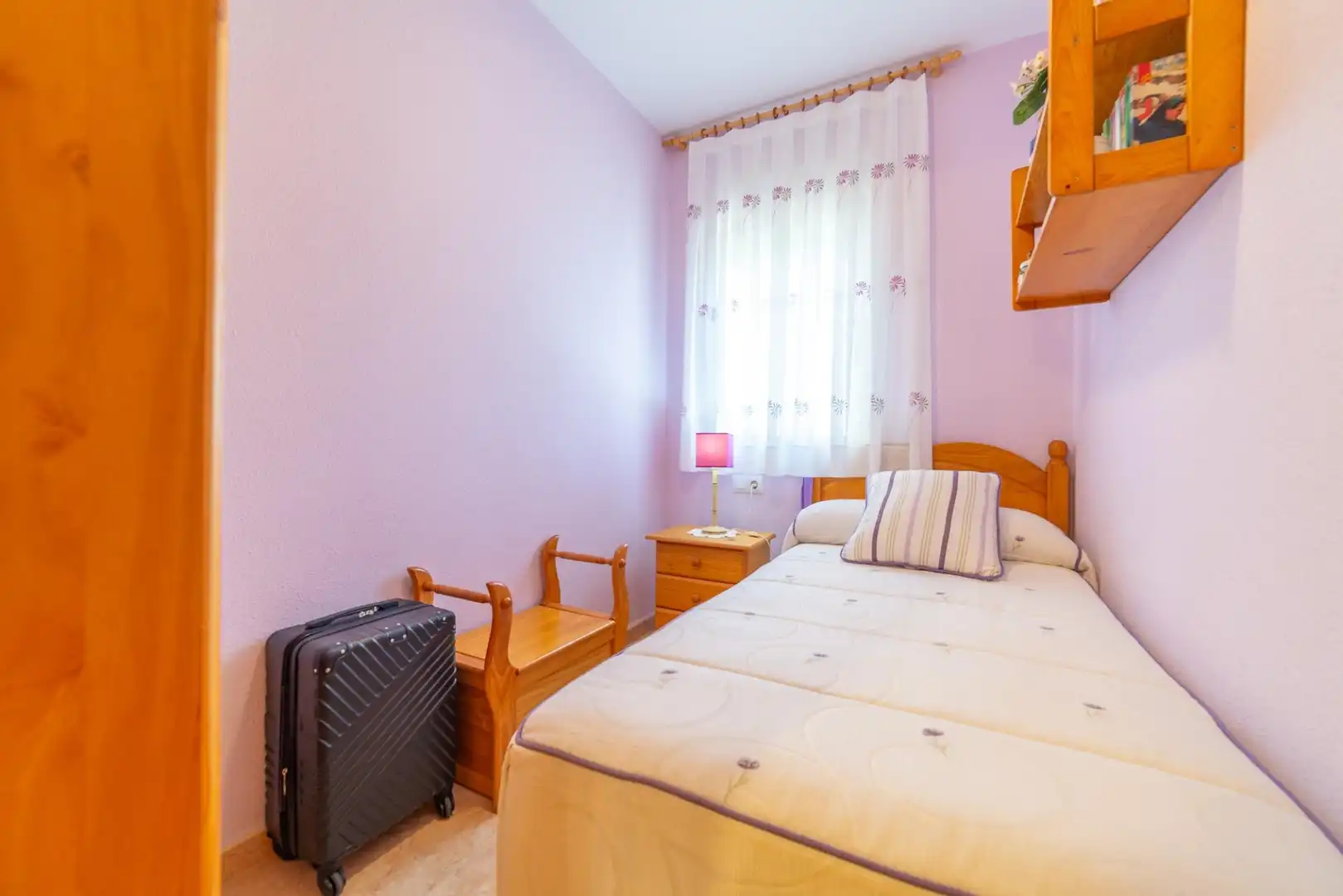 Dormitori de Apartament en venda en San Javier amb Aire condicionat, Jardí privat i Terrassa