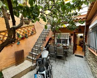 Terrace of Single-family semi-detached for sale in  Barcelona Capital  with Air Conditioner, Heating and Private garden