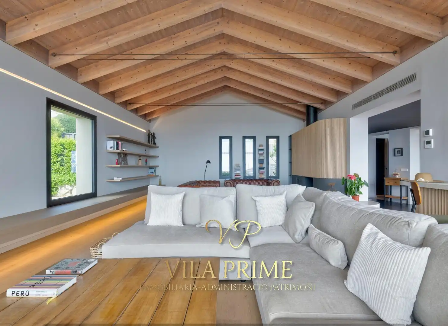 Living room of Houses for sale in Cabrils  with Air Conditioner, Heating and Private garden