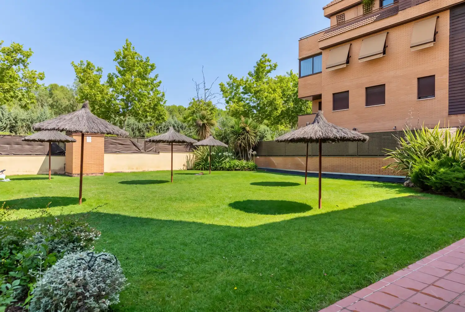 Jardí de Pis en venda en Las Rozas de Madrid amb Aire condicionat, Calefacció i Parquet