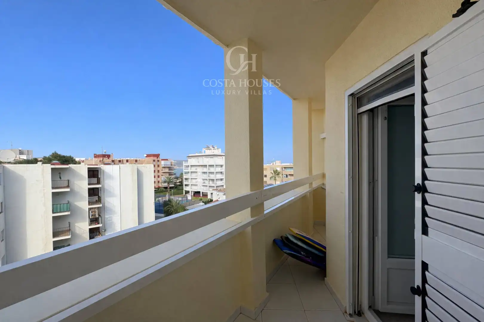 Balcony of Apartments for sale in Jávea / Xàbia  with Air Conditioner, Private garden and Terrace