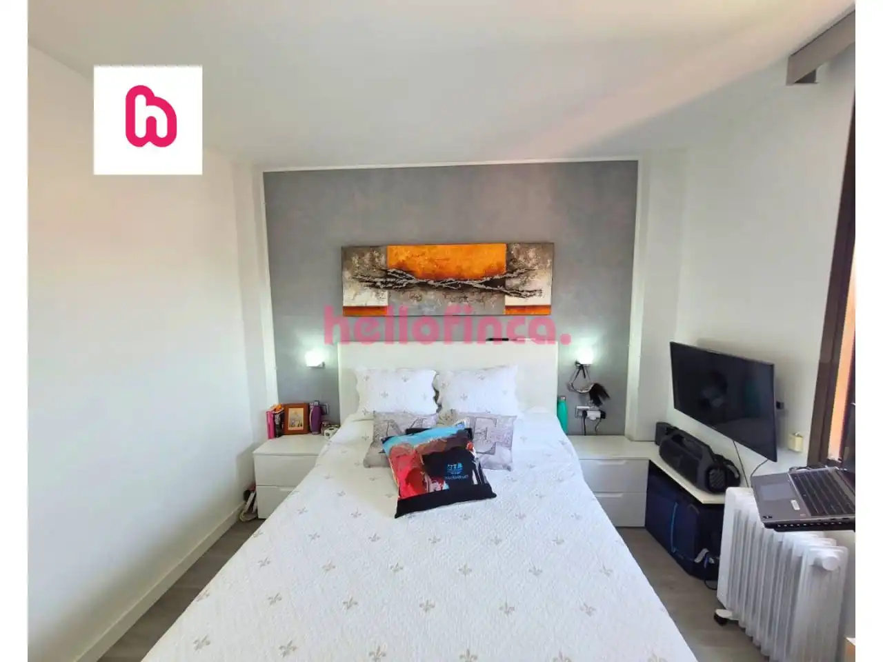 Bedroom of Flat for sale in Sant Boi de Llobregat  with Air Conditioner, Heating and Parquet flooring