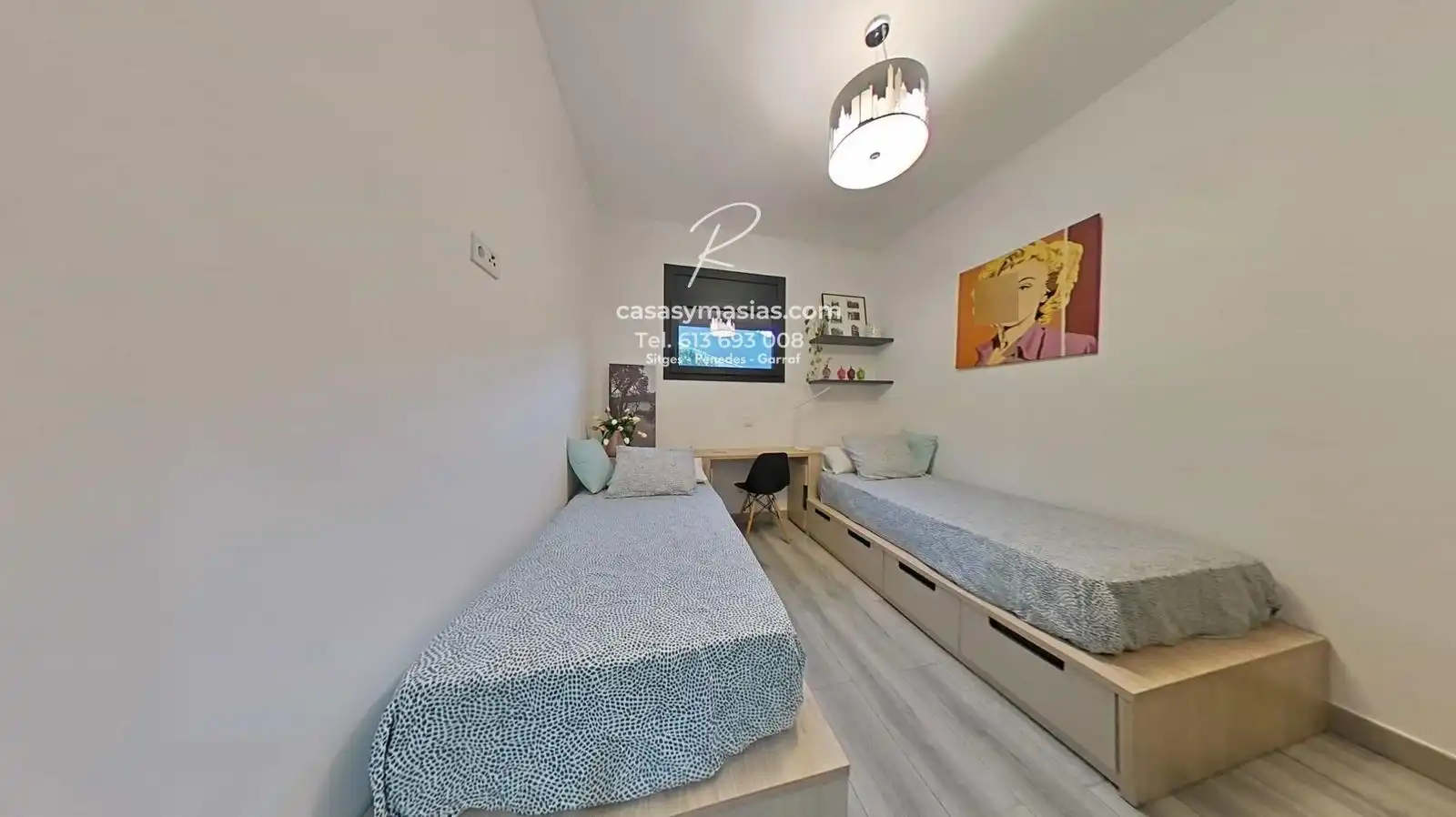 Habitación de Casa o chalet en venta en Vallirana con Aire acondicionado, Calefacción y Jardín privado