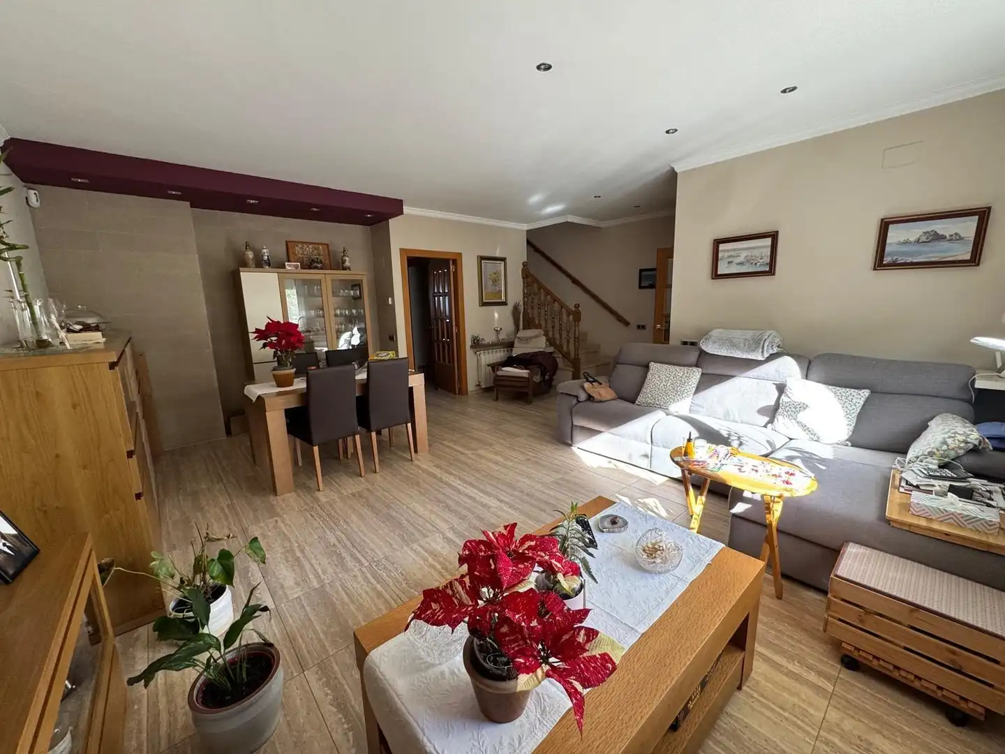 Wohnzimmer von Einfamilien-Reihenhaus zum Verkauf in Blanes