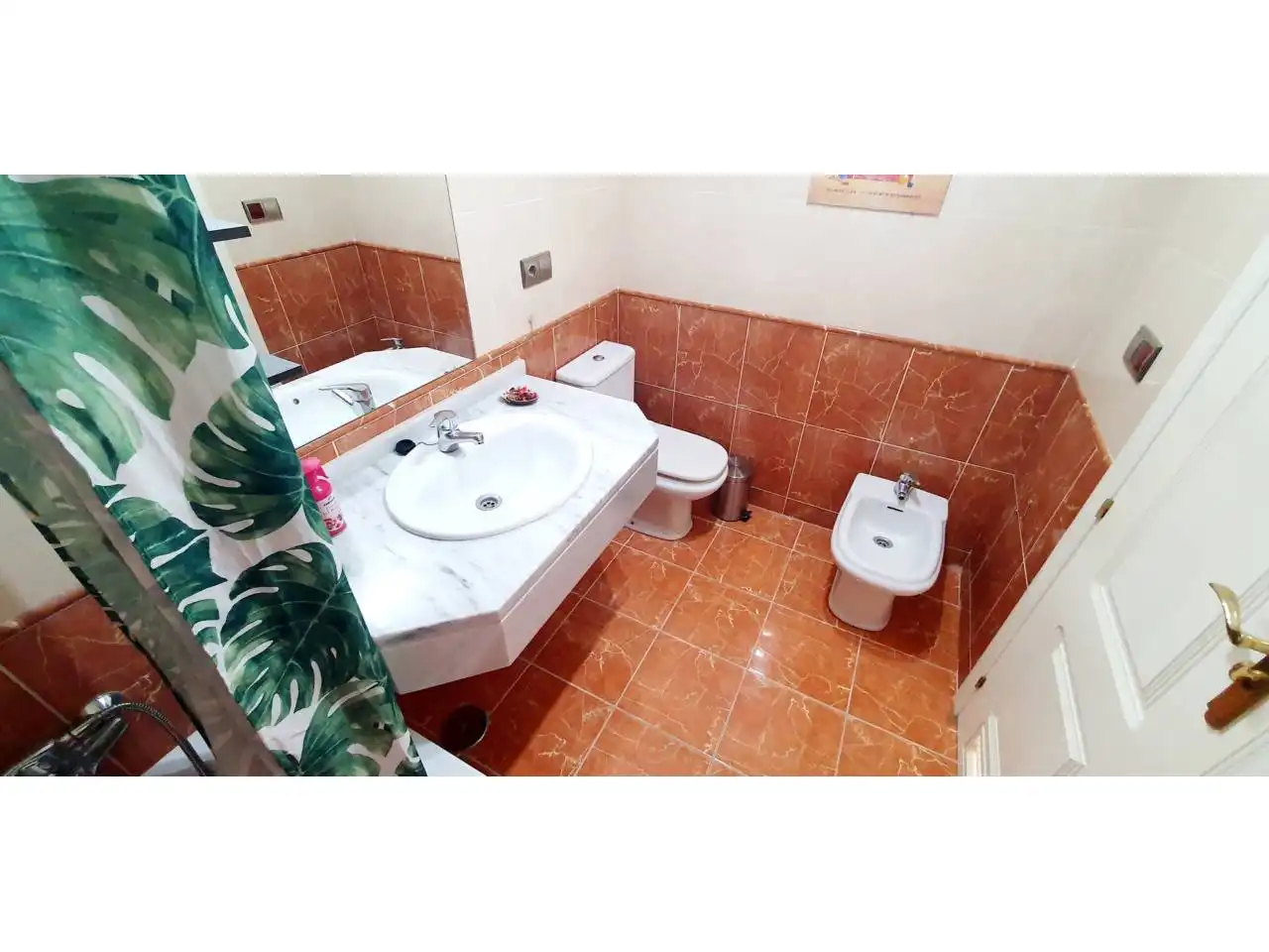 Bany de Apartament en venda en Vícar amb Aire condicionat, Calefacció i Terrassa