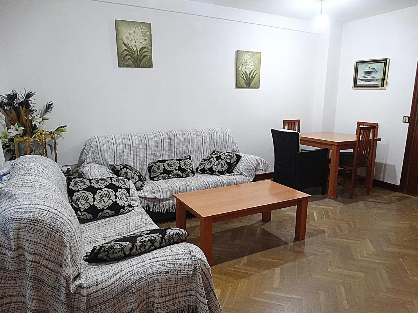 Sala de estar de Piso en venta en Arganda del Rey con Calefacción, Jardín privado y Terraza