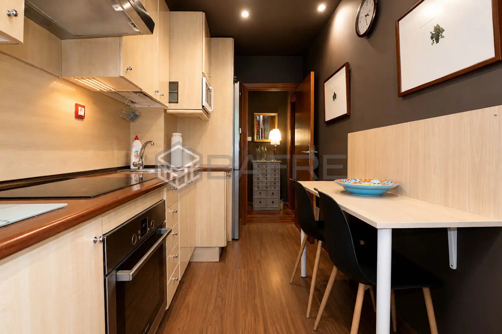 Kitchen of Flat for sale in Madrid  with Air Conditioner and Balcony