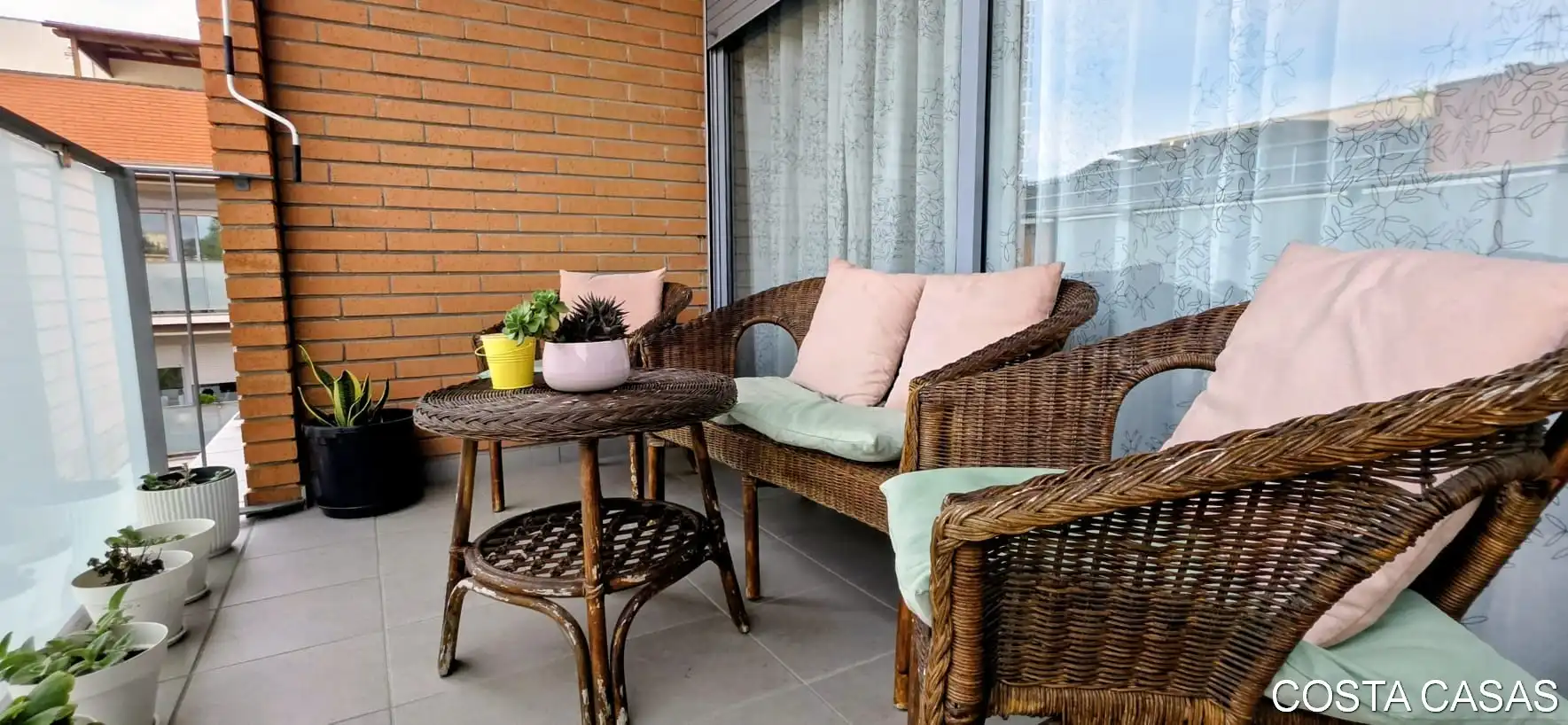 Terrace of Duplexes for sale in Castelldefels  with Air Conditioner, Heating and Parquet flooring