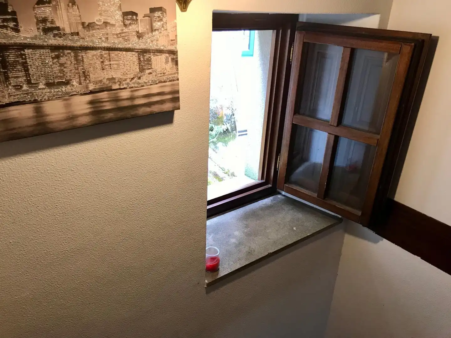 Terrassa de Casa adosada en venda en Santiago de Compostela  amb Balcó