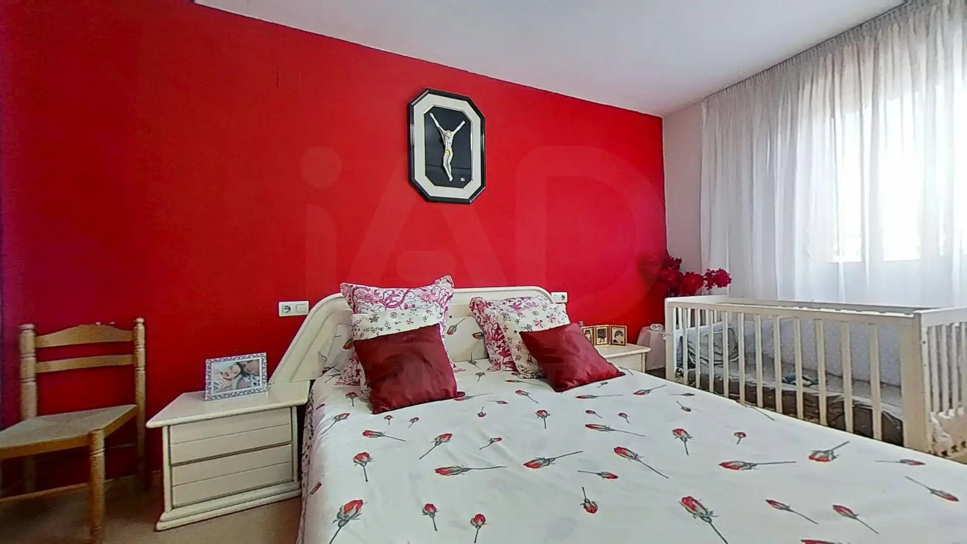 Schlafzimmer von Maisonette zum Verkauf in Castellón de la Plana / Castelló de la Plana mit Klimaanlage, Heizung und Terrasse