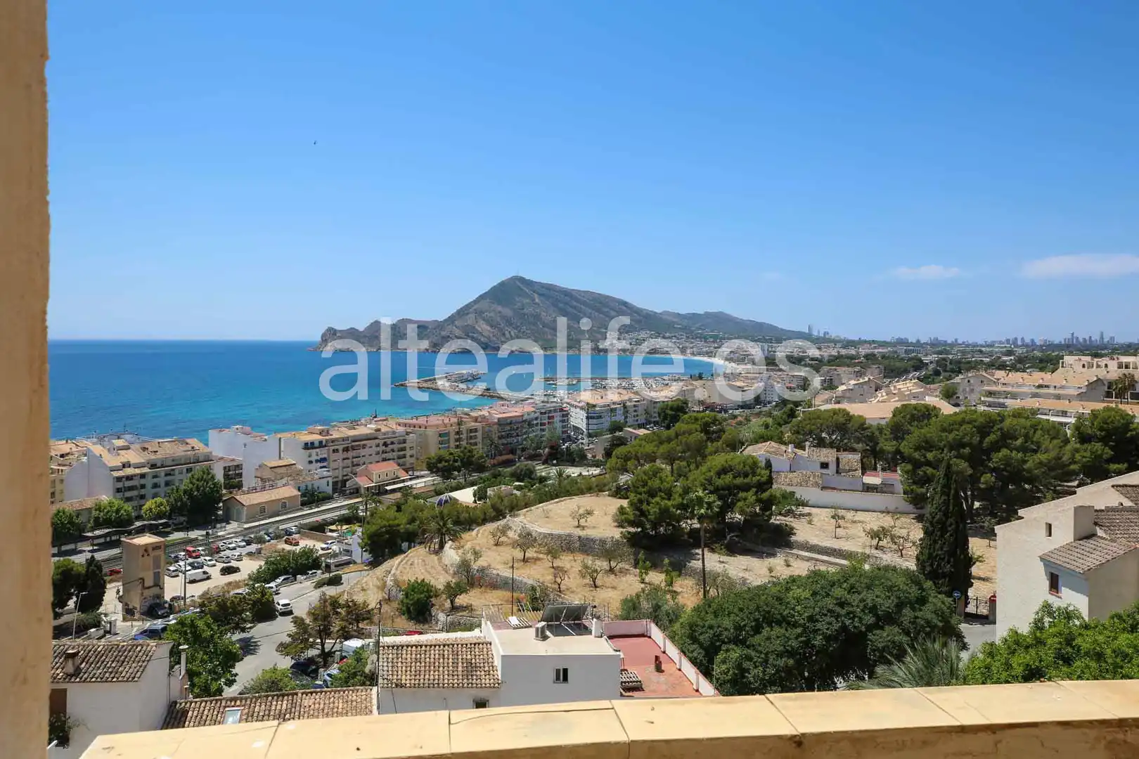 Vista exterior de Casa adosada en venta en Altea con Terraza y Trastero