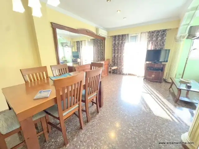 Dining room of Flat for rent in Paterna  with Air Conditioner, Furnished and Balcony