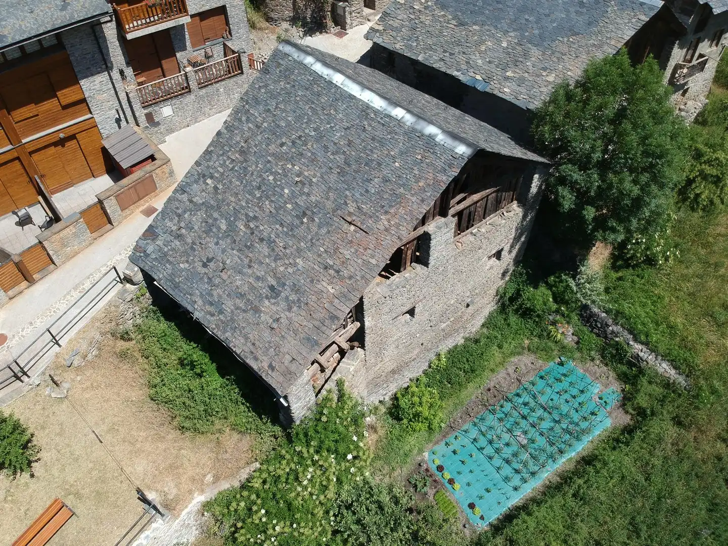 Vista exterior de Finca rústica en venta en Alins con Jardín privado