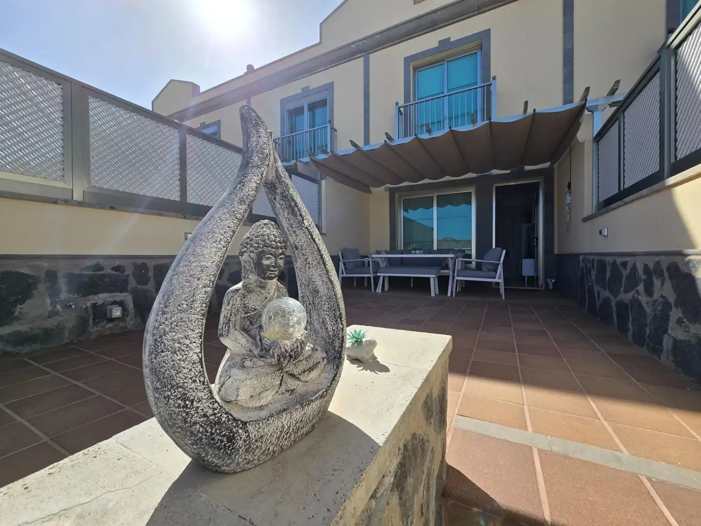 Terraza de Dúplex de alquiler en Mogán con Aire acondicionado, Terraza y Amueblado