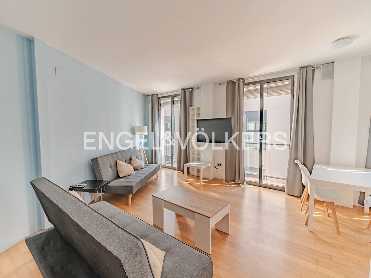 Living room of Flat for sale in Alicante / Alacant  with Air Conditioner, Heating and Balcony