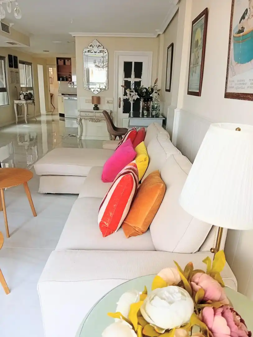 Living room of Flat for sale in Almería  with Air Conditioner and Terrace