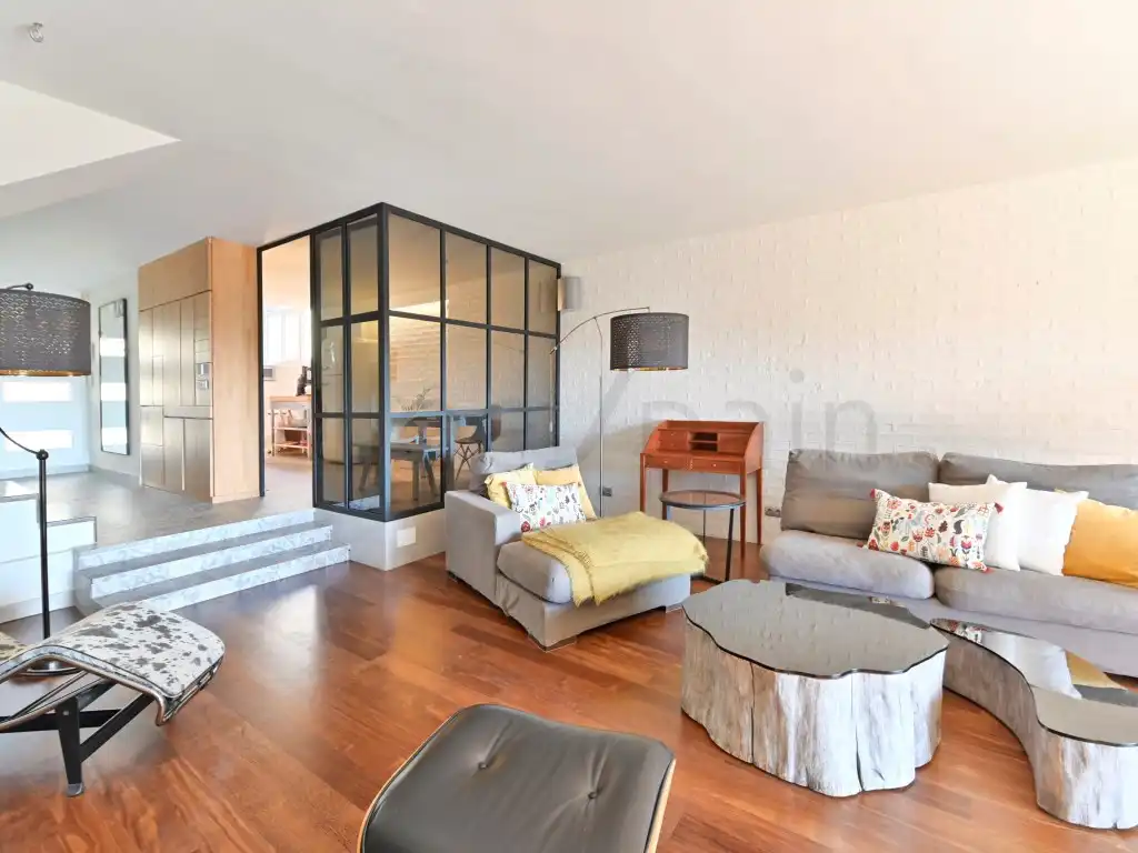 Sala d'estar de Casa adosada de lloguer en Benalmádena