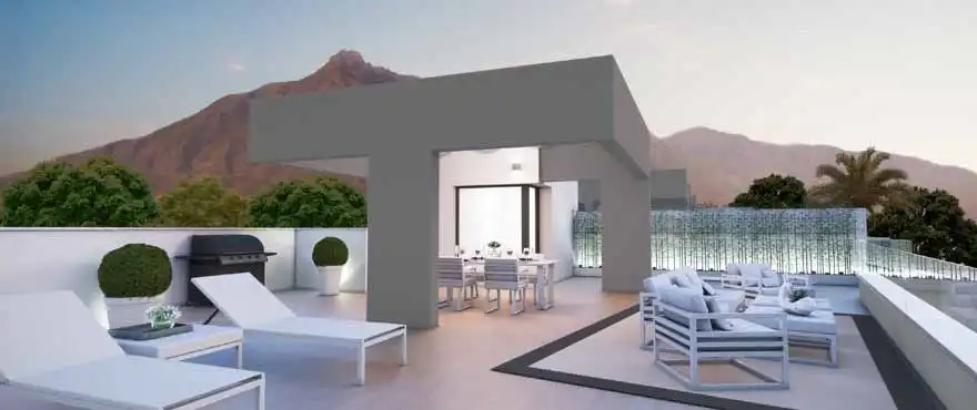 Apartament amb terrassa de lloguer a Nueva Andalucía, imagen 9