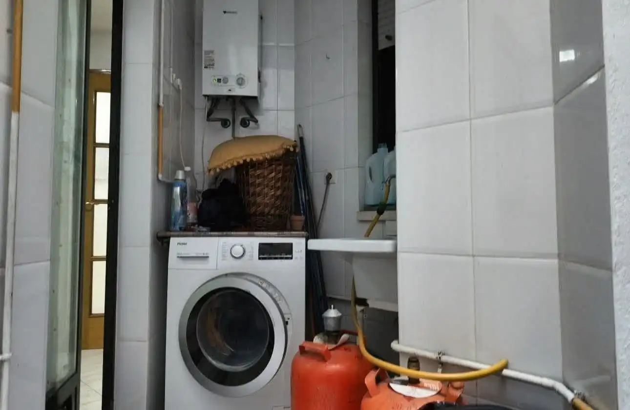 Cocina de Piso en venta en Alicante / Alacant con Aire acondicionado, Trastero y Amueblado