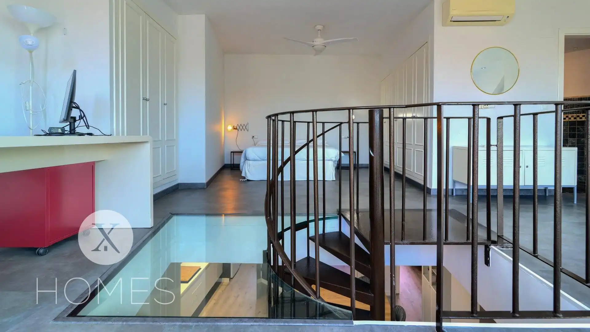 Maisonette zur Miete in Valencia mit Klimaanlage, Heizung und Möbliert