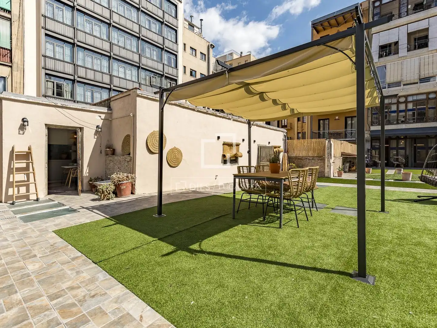 Terrace of Flat for sale in Barcelona  with Air Conditioner, Private garden and Terrace