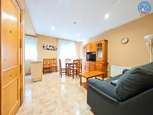 Living room of Flat for rent in Zaragoza  with Air Conditioner, Heating and Terrace