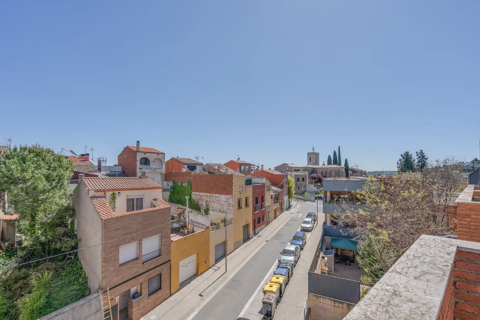 Vista exterior de Àtic en venda en Viladecavalls amb Aire condicionat, Calefacció i Parquet