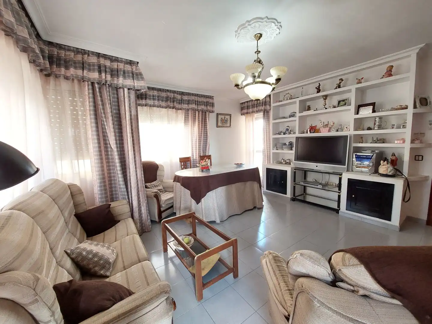 Wohnzimmer von Wohnung zum Verkauf in Mérida mit Klimaanlage, Abstellraum und Möbliert
