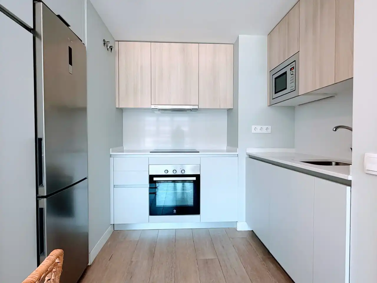Cocina de Piso de alquiler en Madrid con Aire acondicionado, Calefacción y Terraza