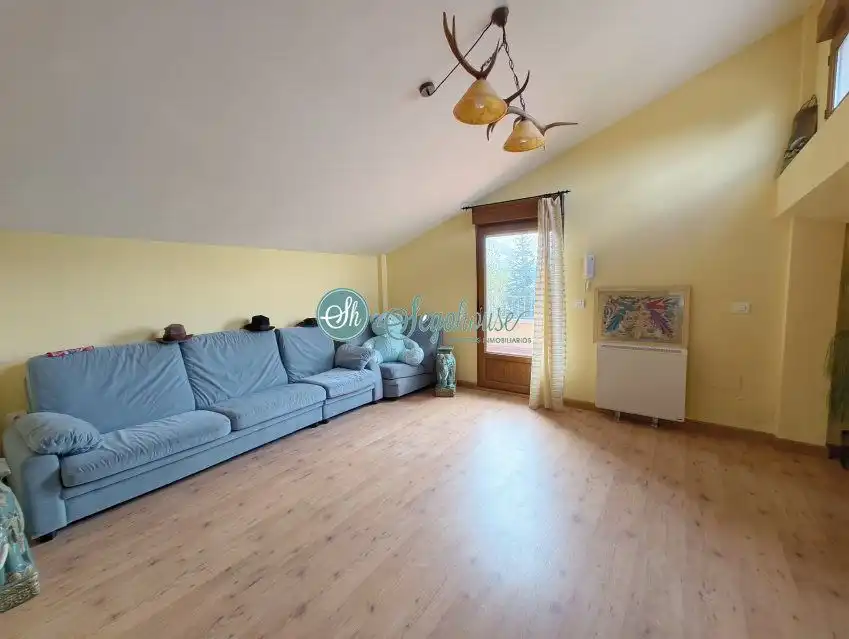 Sala de estar de Casa o chalet en venta en San Cristóbal de Segovia con Calefacción, Jardín privado y Terraza