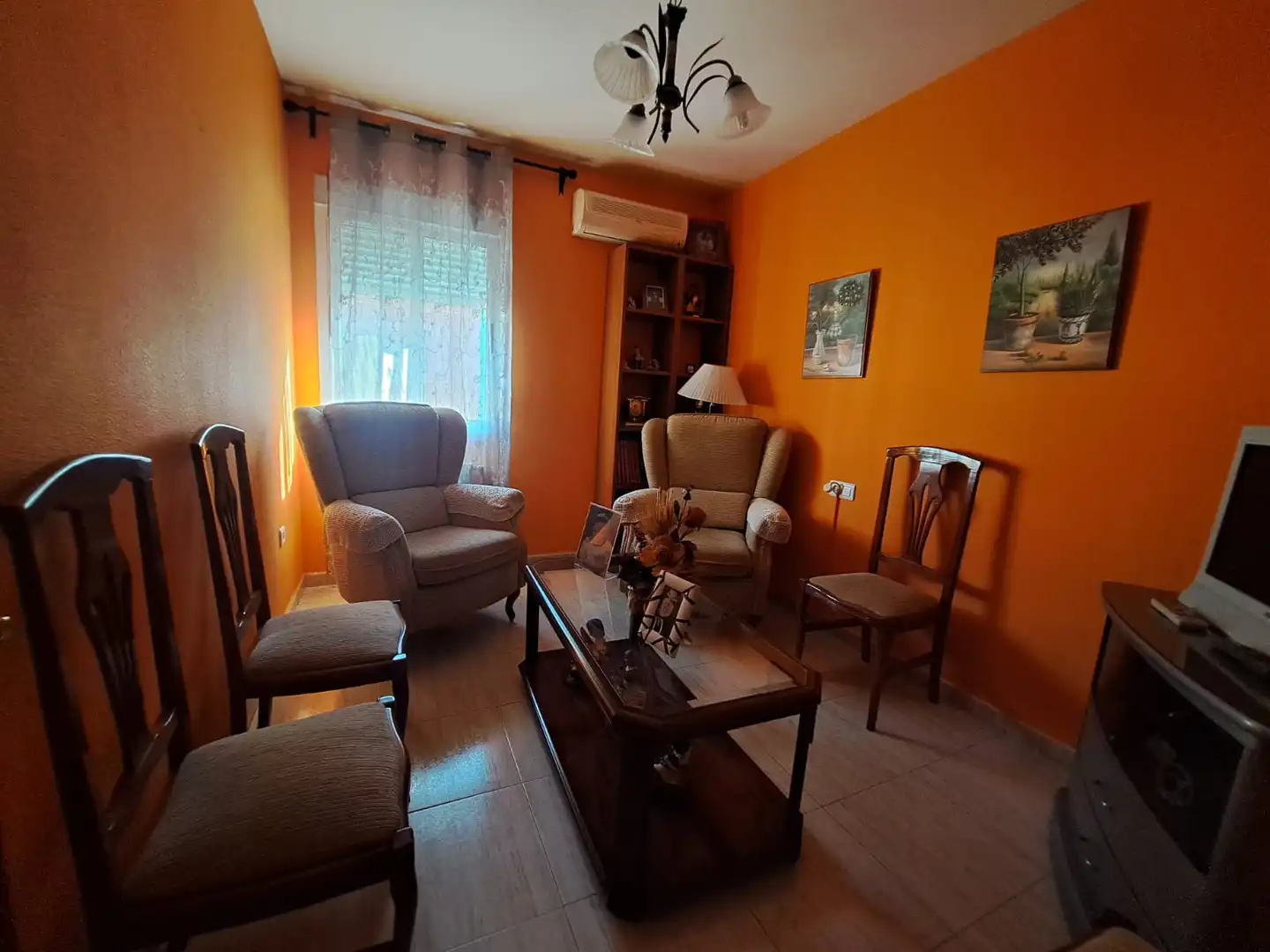 Sala d'estar de Pis en venda en Cáceres amb Aire condicionat, Calefacció i Traster