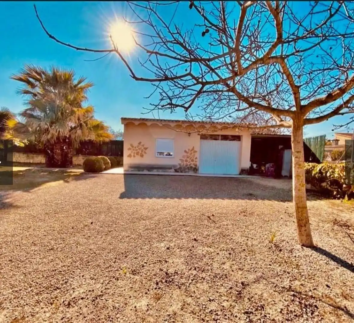 Vista exterior de Casa o xalet en venda en Albaida amb Aire condicionat, Jardí privat i Traster