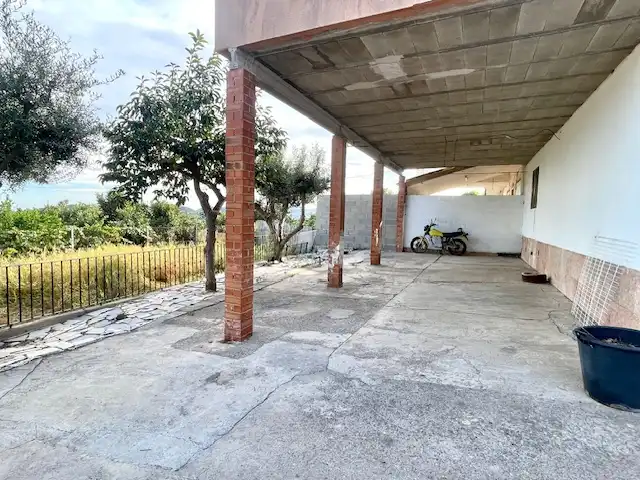 Exterior view of Houses for sale in Cella  with Heating, Parquet flooring and Terrace