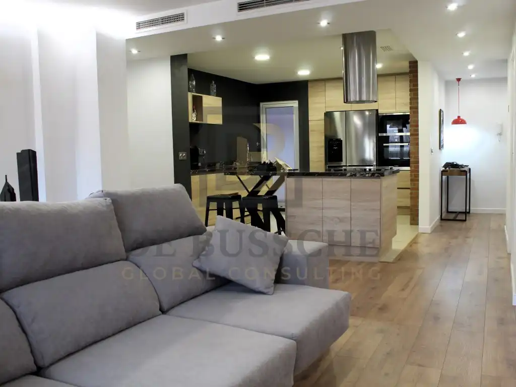Living room of Apartments for sale in Orihuela  with Air Conditioner, Furnished and Balcony