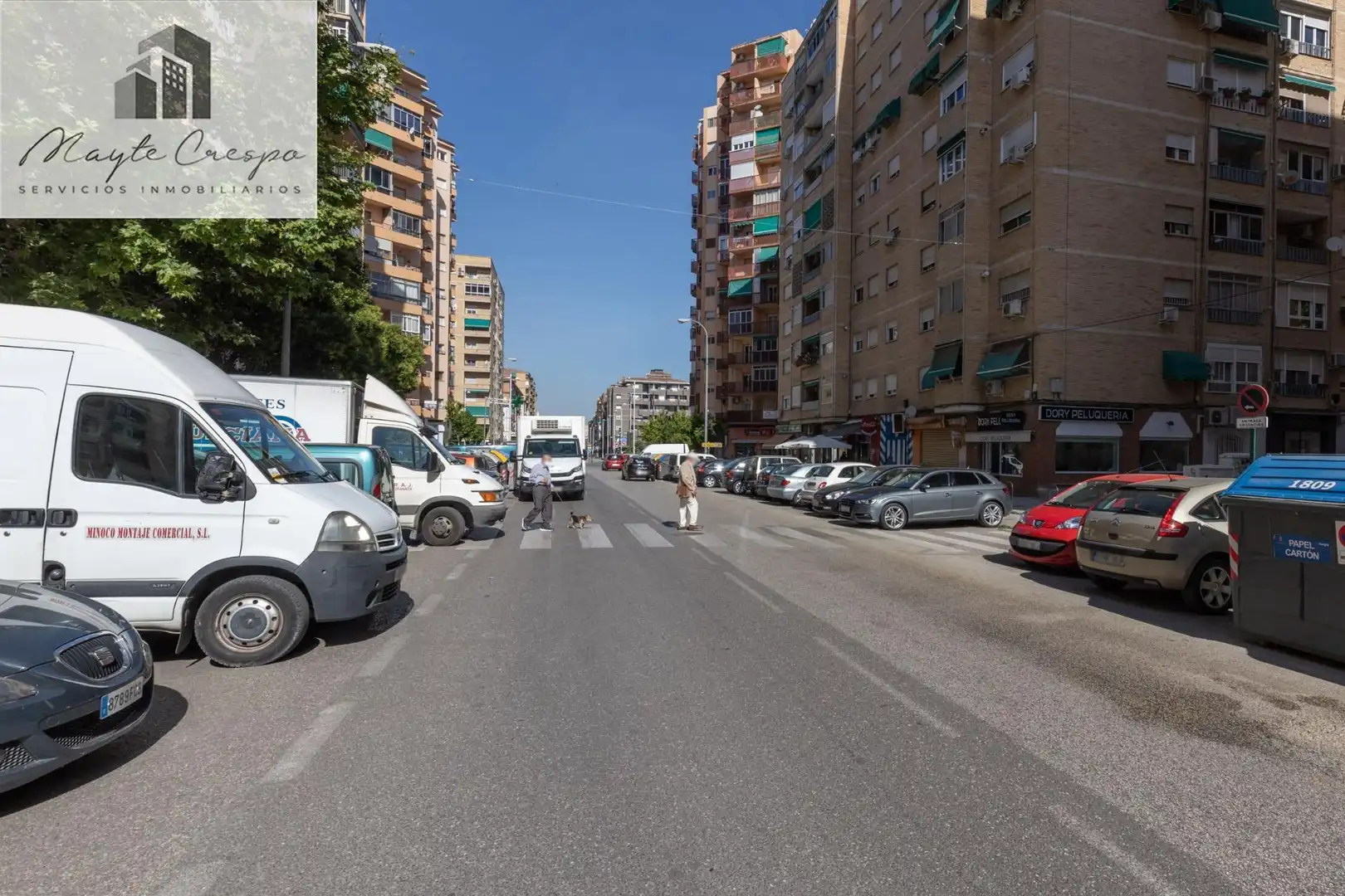 Vista exterior de Piso en venta en Granada con Terraza, Amueblado y Balcón