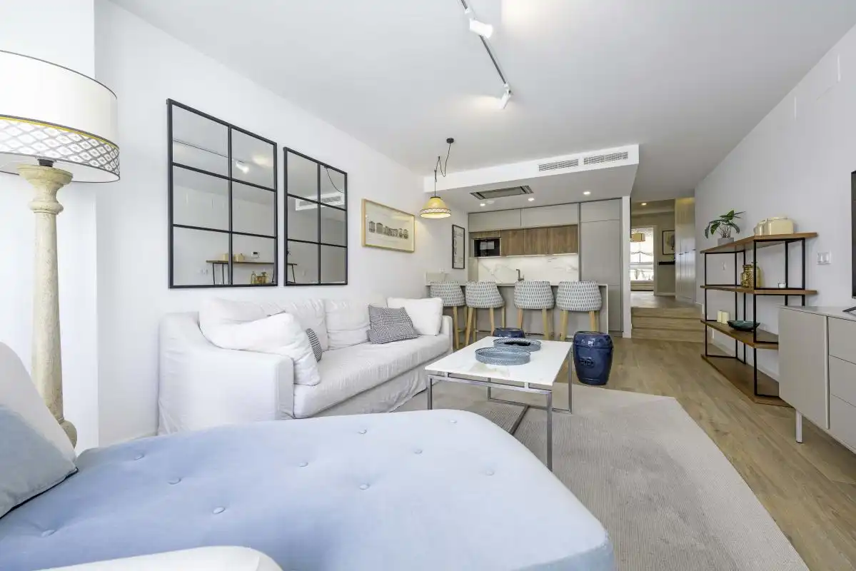 Sala de estar de Piso en venta en Sevilla con Aire acondicionado y Calefacción