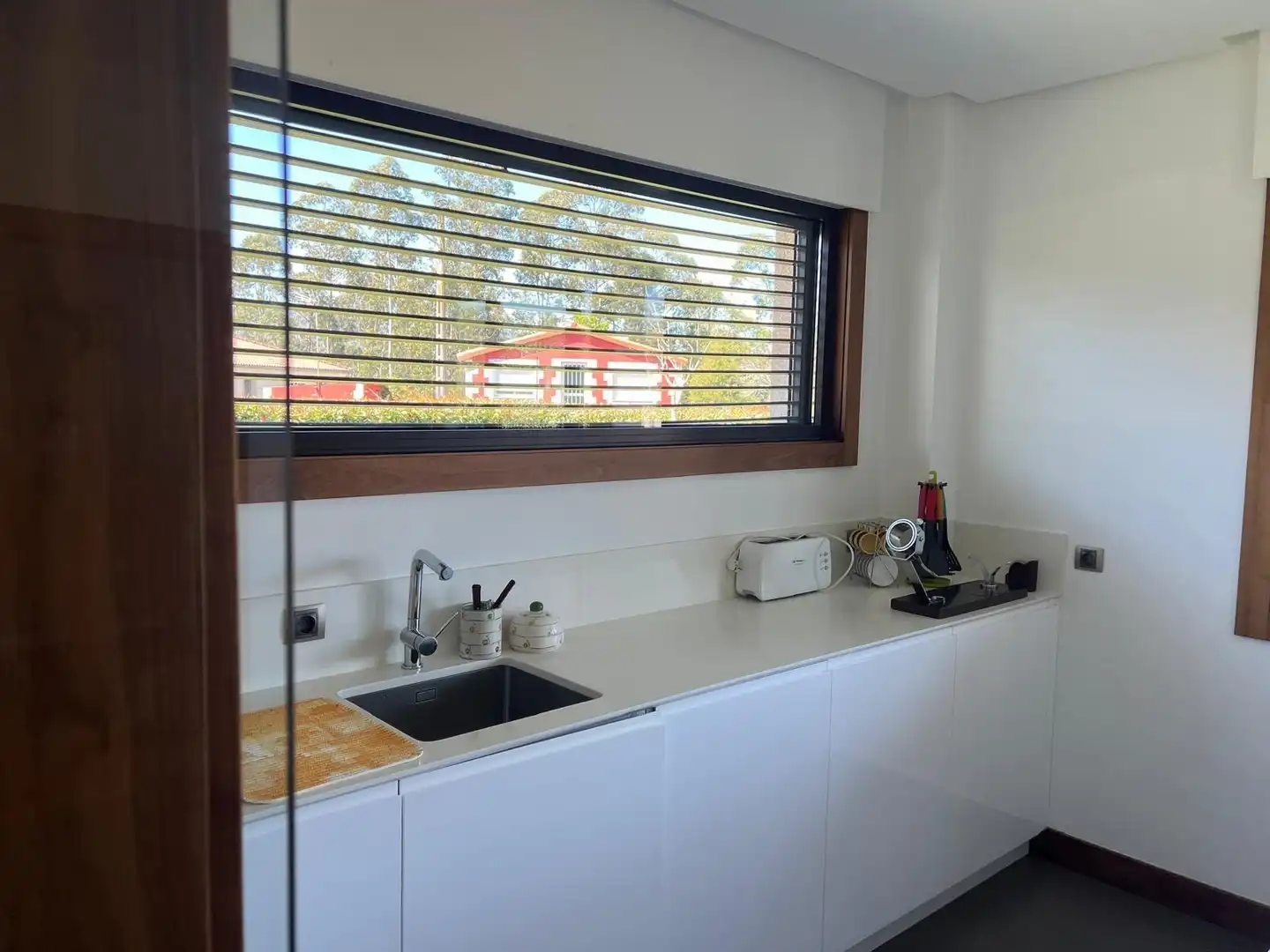 Cocina de Casa o chalet en venta en O Rosal   con Calefacción, Jardín privado y Terraza