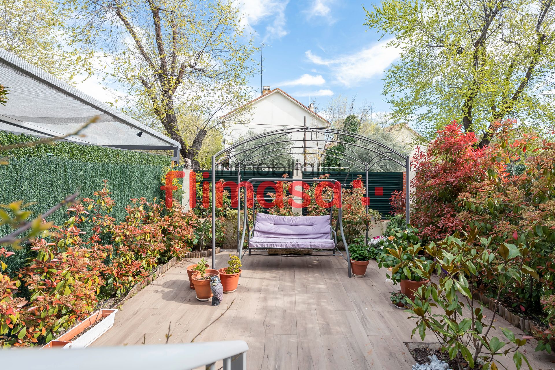 Jardí de Casa adosada en venda en Villaviciosa de Odón amb Aire condicionat, Calefacció i Jardí privat
