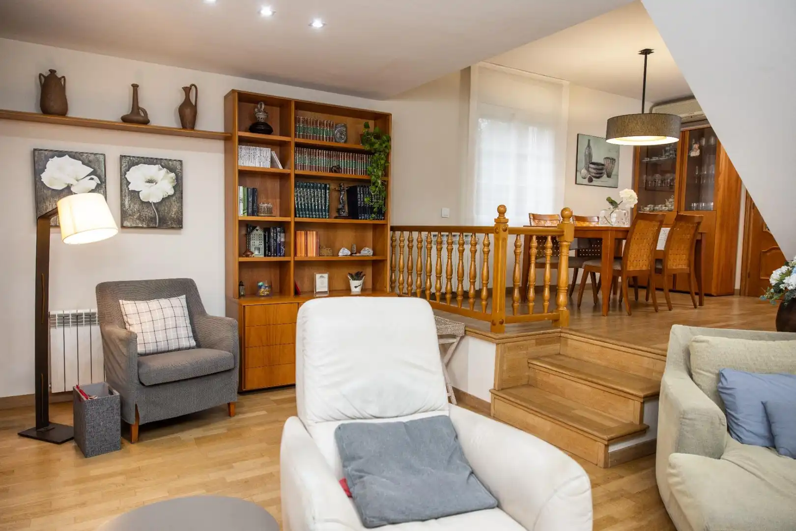 Living room of Detached homes for sale in Viladecans  with Heating, Private garden and Terrace