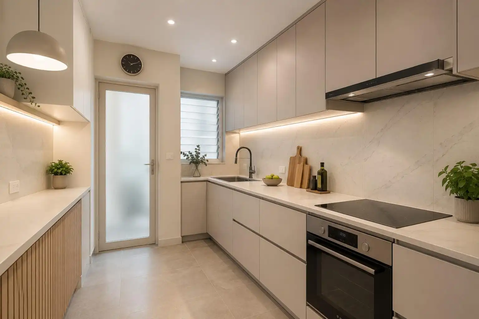 Kitchen of Flat for sale in Barcelona  with Air Conditioner, Heating and Terrace