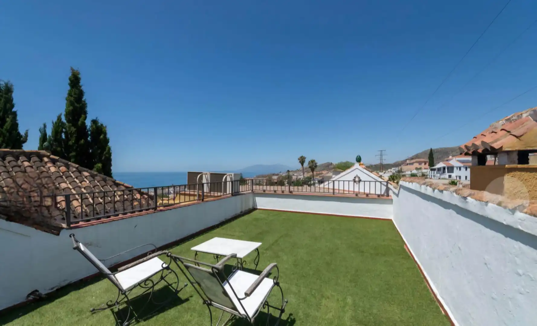 Terraza de Casa o chalet en venta en Rincón de la Victoria con Aire acondicionado, Jardín privado y Terraza