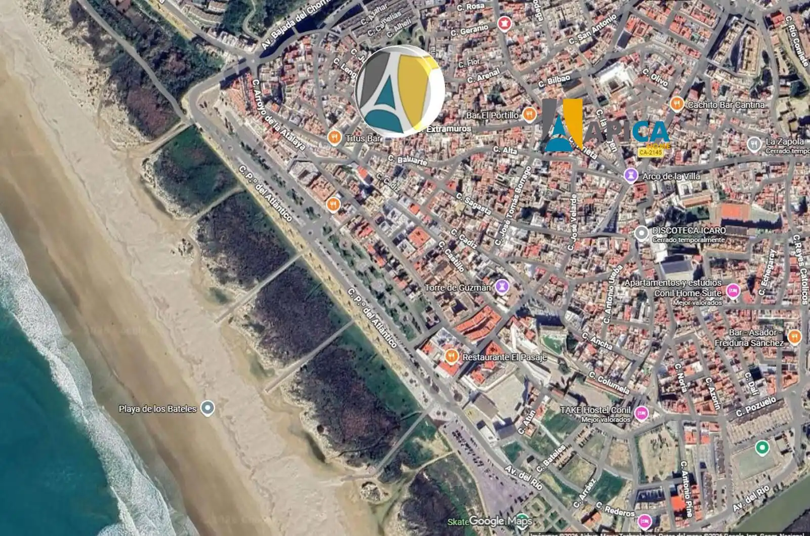 Exterior view of Houses for sale in Conil de la Frontera  with Air Conditioner, Terrace and Furnished